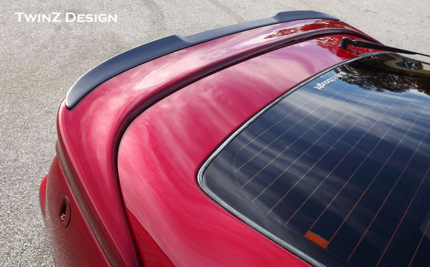 300ZX - Spoiler Lip Type 2 (for OEM 90-93 TT wing) | Twinz Design